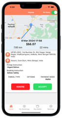 Exicore – Delivery React Native App | Android, iOS | Complete Delivery Solution