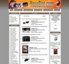 Digital Cameras Store Website