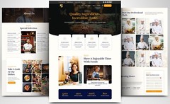 CUSTOM PROFESSIONAL WEBSITE FOR RESTAURANTS CAFé FOOD & DRINK BUSINESS WORDPRESS