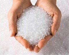 10 lb round plastic beads pellet clear poly great gun rifle range socks sand bag