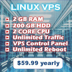 1 Year FRANCE VPS – VPS Server Virtual Hosting Linux VPS Server Linux