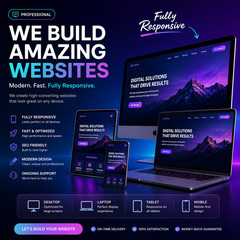 Professional Custom Website Design Modern Responsive SEO WordPress Business Site