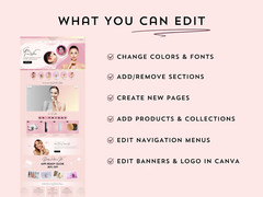 Radiance Beauty Shopify Theme, Skincare Cosmetics Store, Makeup Website Template