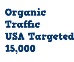 15,000 Real USA Organic TRAFFIC from Search Engine Referrals & 4 Keywords