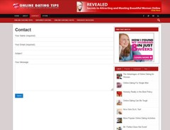 Online Dating Tips Ready-made Blog Website + Free Installation and Hosting