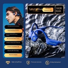SHEYIN X13 bone conduction Bluetooth headphones, waterproof and sweatproof