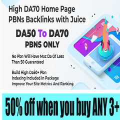 7 DA50-DA80 Homepage Premium PBN Backlinks – Improve Site Metrics & Rankings