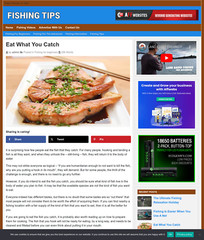 FISHING TIPS Website Business For Sale – Work From Home Internet Business