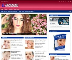 The Best Done for You Acne Blog Turnkey Niche Website Business for Sale