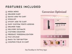 Radiance Beauty Shopify Theme, Skincare Cosmetics Store, Makeup Website Template