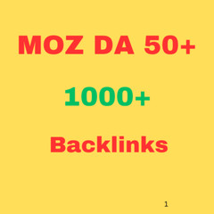 1000+ Moz High DA Backlinks to Boost Your Website Authority