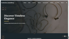 Jewelry Website for Sale Cheap and customizable