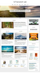 * SELF IMPROVEMENT * blog store premade website business for sale AUTO CONTENT!