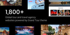 WordPress Template- Grand Tour – Travel Agency – GPL License – Lifetime Update