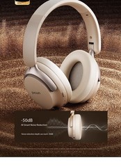 Pinsen NC60 PRO Over-Ear Bluetooth Headphones with Active Noise Cancellation