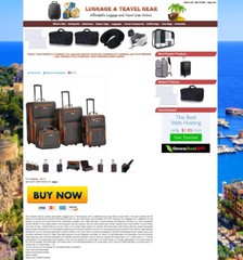 Travel Gear Store – Amazon, eBay, ClinkBank Affiliate Website – AUTO UPDATE