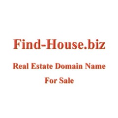 Real Estate Domain Name Find-House.biz for sale
