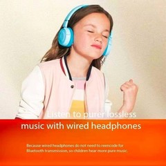 JR310 JBL 儿童耳机头戴式耳机通话带麦克风网课学习安全保护听力