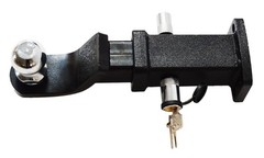 Car Trailer Receiver Hitch Ball Tow Hook Trailer Lock Arm Tow Bar Safety Fixing
