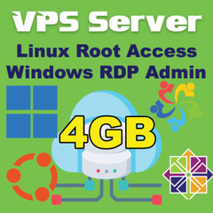 USA (virtual dedicated server) VPS 4GB RAM + 100GB Disk 2 Core 1 Month