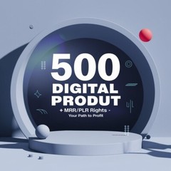 500 Digital Product Ideas + MRR/PLR Rights – Your Path to Success!