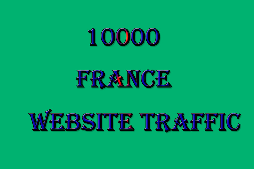 France website traffic – 10000