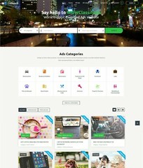 Premium Classified Ads Website + Free Hosting