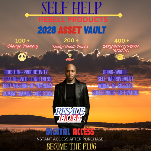 🌟SELF HELP PLR PRODUCTS 2026 ASSET VAULT⭐