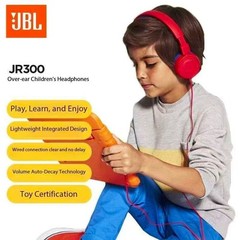 JR310 JBL 儿童耳机头戴式耳机通话带麦克风网课学习安全保护听力