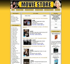 MOVIE & DVD eCommerce Amazon Store Website For sale