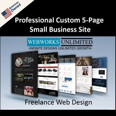 WordPress Website Design Service- Professional Custom 5-Page Small Business Site