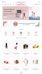 🥇 The Cosmetics Hive Established Turnkey Website Template For Sale