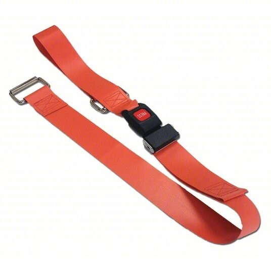 LOT of 4 – 2x DMS Strap Orange 5′ H 51652 + 1x 11152 MA (5′)+ 1x 11091 OR (9′)