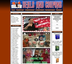 COUPONS AND DEALS Website for Sale