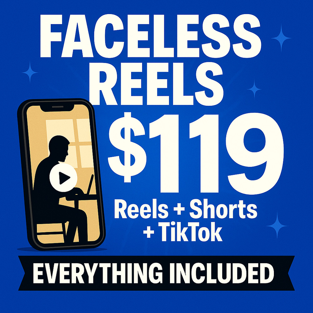 10 Faceless Reels Made For You – Custom Short Videos for Reels Shorts TikTok