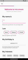 Bella Mio – Flutter Dating App | iOS + Android | Firebase Admin Panel