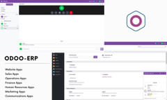 odoo erp ecommerce websites with mail server on a single VPS
