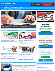 CPA Marketing Website Business For Sale – Work From Home Business Opportunity