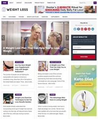 DFY WEIGHTLOSS WORDPRESS THEME+FREE SETUP PRE-DESIGNED BANNERS AND ADS