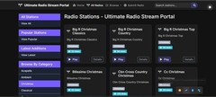 Professional Internet Radio & TV Hosting Bundle-Customized Website Included