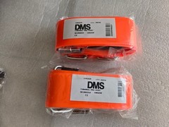 LOT of 4 – 2x DMS Strap Orange 5′ H 51652 + 1x 11152 MA (5′)+ 1x 11091 OR (9′)