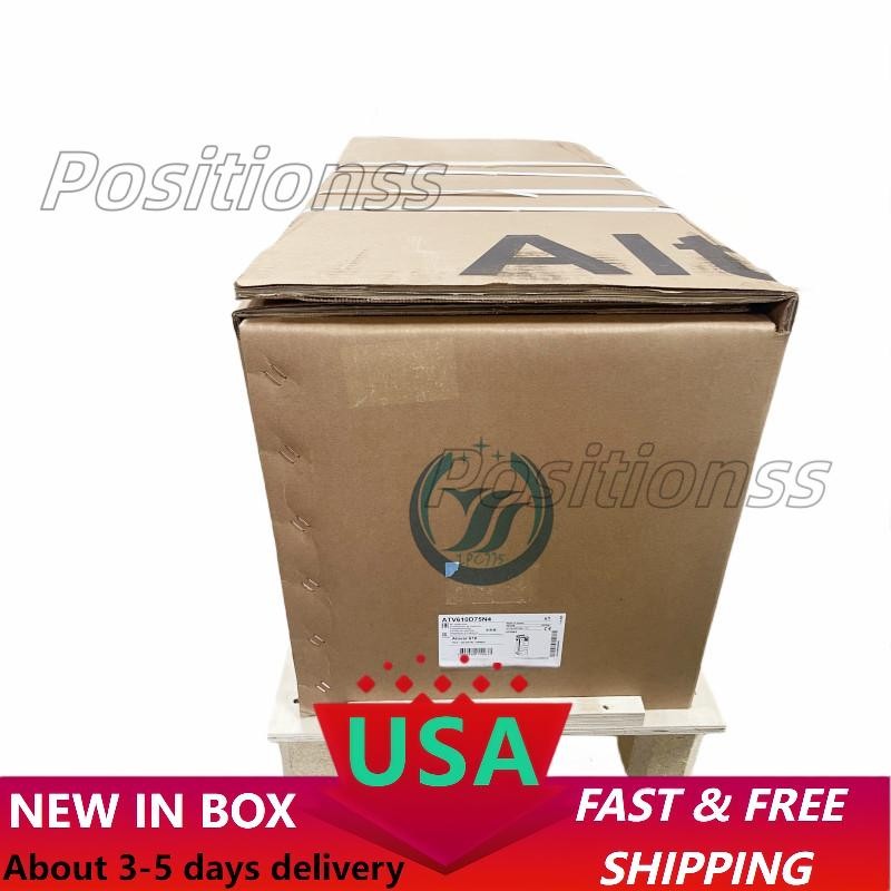 For NEW Schneider ATV610D75N4 frequency converter Original and authent 75KW
