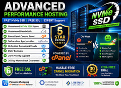 Advanced Performance Hosting – 🚀Unlimited Emails | Fastest cPanel | $14.99/Year