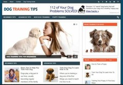 Dog Training Niche Affiliate Website – Work Online From Home Internet Business