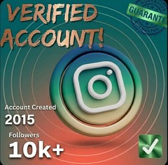 2015 Year Old Instagram Page Business – 10K For sale