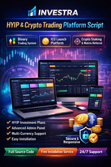 Investra – HYIP Investment Platform | Binary, ICO, Staking, Matrix Referral