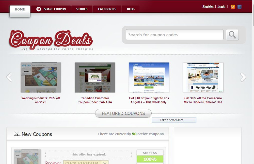 Optimum Coupon Store Website Free Installation + Hosting