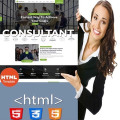 Consultant | Full HTML Website Template – Bootstrap Responsive website