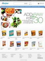 Recipes Books Store Website 50+ Books Loaded – Business In a Box
