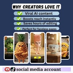 1200+ AI Talking Object Videos | Viral Reels Bundle PLR MRR | Faceless Content